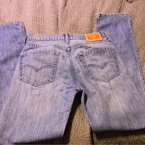 Men’s 511 Slim-Fit Levis jeans. Like new, lightly worn. Color: light blue jean.
